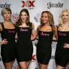 Kristin Ratatori, Soolin Deitchman, Lorena Peril, Chloe Louise Crawford à la soirée Tacos & Tequila, au Luxor Hotel et Casino, le 5 mai 2015 à Las Vegas