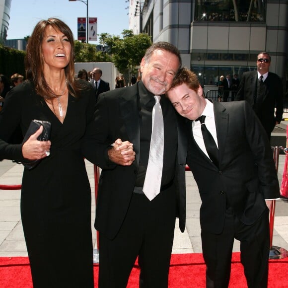 Robin Williams et sa femme Susan à la première du film Old Dogs à Hollywood, le 9 novembre 2009