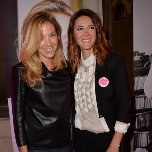 Sandra Lou et Claire Barsacq - Lancement du livre "Finger in the nose" par Sandra Lou pour lutter contre le cancer des enfants au Palais Brongniart à Paris, le 2 novembre 2015. © Veeren Ramsamy/Bestimage