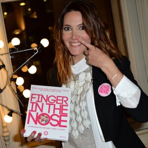 Sandra Lou - Lancement du livre "Finger in the nose" par Sandra Lou pour lutter contre le cancer des enfants au Palais Brongniart à Paris, le 2 novembre 2015. © Veeren Ramsamy/Bestimage