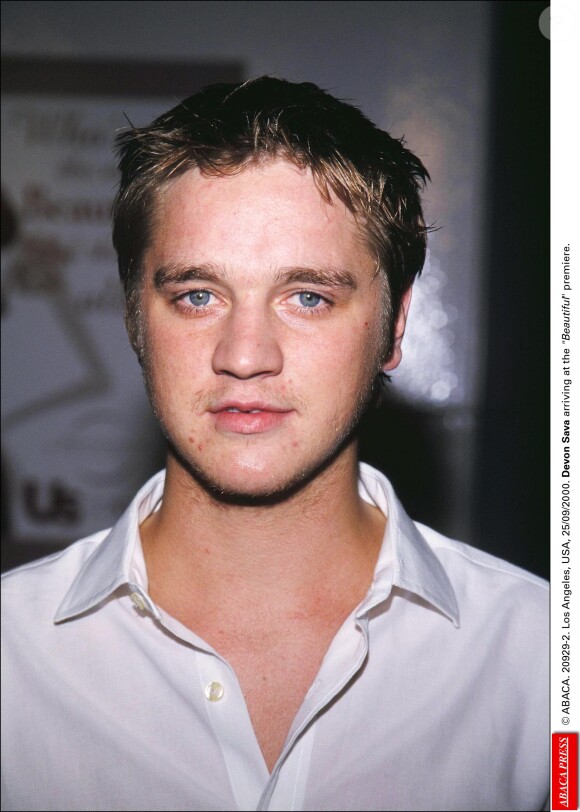 Devon Sawa à la première de Beautiful, à Los Angeles, le 25 septembre 2000.