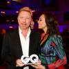 Boris Becker et sa femme Lilly Becker (Kerssenberg) lors des GQ Men of the Year Awards à Berlin le 5 novembre 2015.