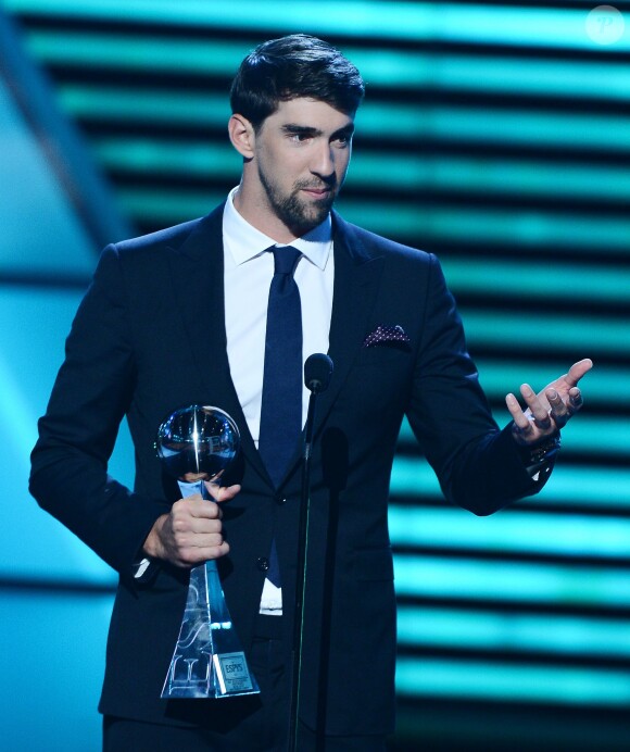 Michael Phelps à Los Angeles, le 17 juillet 2013.