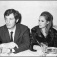  Jean-Paul Belmondo et Ursula Andress à Paris, en 1967. 