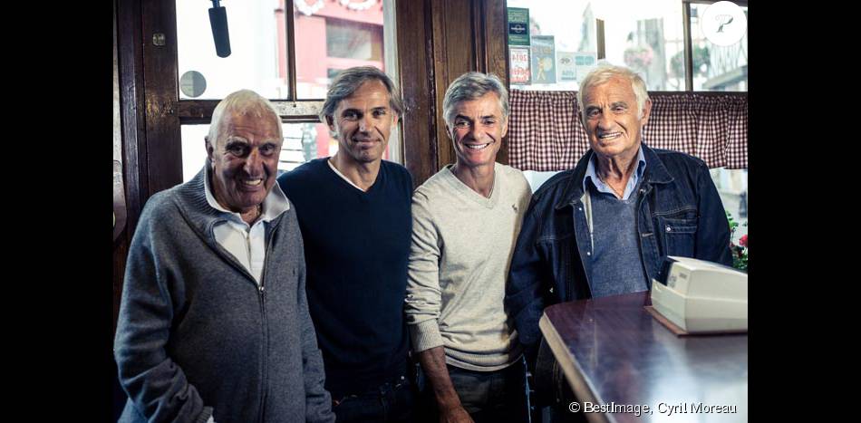 Neuf Jours En Hiver Lieu De Tournage Exclusif : Jean-Paul et Paul Belmondo, Cyril Viguier, Charles Gérard