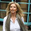Penny Lancaster, épouse de Rod Stewart, quittant les studios d'ITV après l'enregistrement de Loose Women le 15 juin 2015