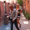 Rod Stewart et Penny Lancaster à Los Angeles le 27 juillet 2015