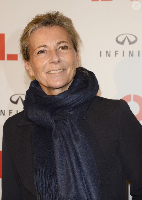 Claire Chazal lors de l'avant-première du film "Lolo" au cinéma Gaumont Opéra à Paris le 19 octobre 2015