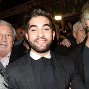 Kendji Girac - Inauguration du village de Noël des Champs-Élysées à Paris le 13 novembre 2015. © Coadic Guirec / Bestimage13/11/2015 - Paris