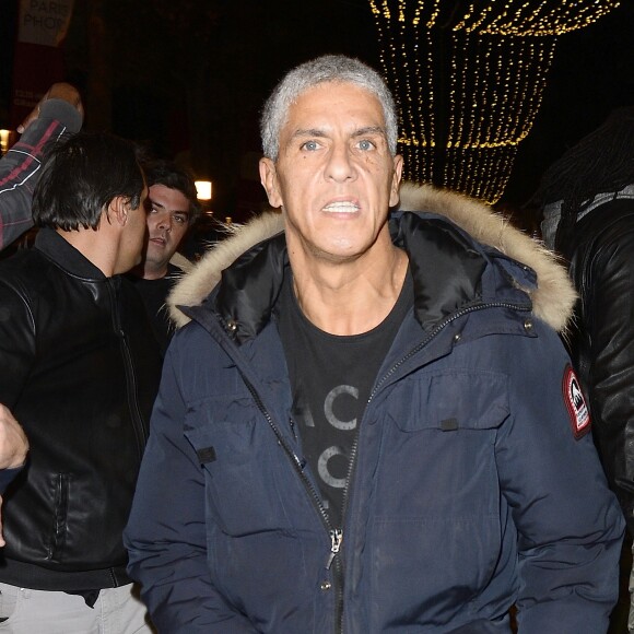 Samy Naceri participe à l'inauguration du village de Noël des Champs-Élysées à Paris le 13 novembre 2015. © Coadic Guirec