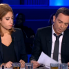 Yann Moix et Léa Salamé, dans On est solidaire (émission spéciale d'On n'est pas couché), le samedi 14 novembre 2015.