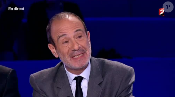 Gérard Miller dans On est solidaire sur France 2, le samedi 14 novembre 2015.