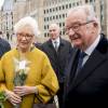 La reine Paola et le roi Albert II de Belgique assistaient le 15 novembre 2015 à la messe de Te Deum célébrée en la cathédrale des Saints Michel et Gudule, à Bruxelles.