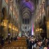 Image de la messe en hommage aux victimes des attentats terroristes en la cathédrale Notre-Dame-de-Paris le 15 novembre 2015. © Lionel Urman / Bestimage
