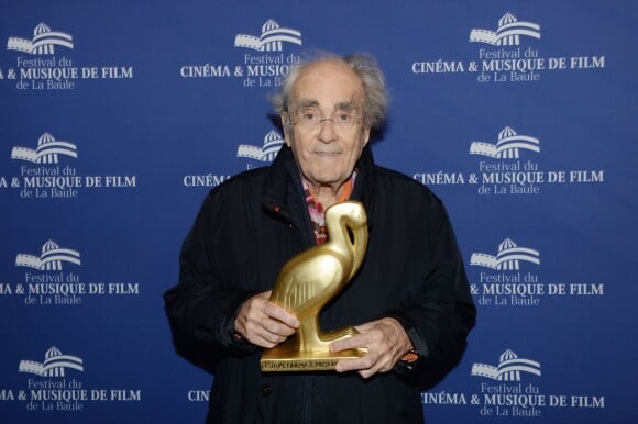 Michel Legrand en séance de dédicace - Festival du Cinéma et Musique de Film de La Baule le 15 novembre 2015.