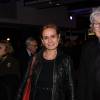 Sandrine Bonnaire et Jacques Higelin - Cérémonie de clôture du Festival du Cinéma et Musique de Film de La Baule, le 14 novembre 2015.