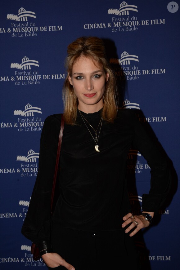 Pauline Lefèvre lors du Festival du Cinéma et Musique de Film de La Baule, le 14 novembre 2015.
