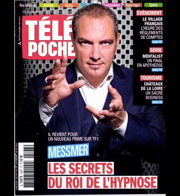 Magazine Télé Poche en kiosques le 16 novembre 2015.