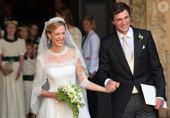 Mariage du prince Amedeo de Belgique et d'Elisabetta Maria Rosboch von Wolkenstein le 5 juillet 2014 à Rome
