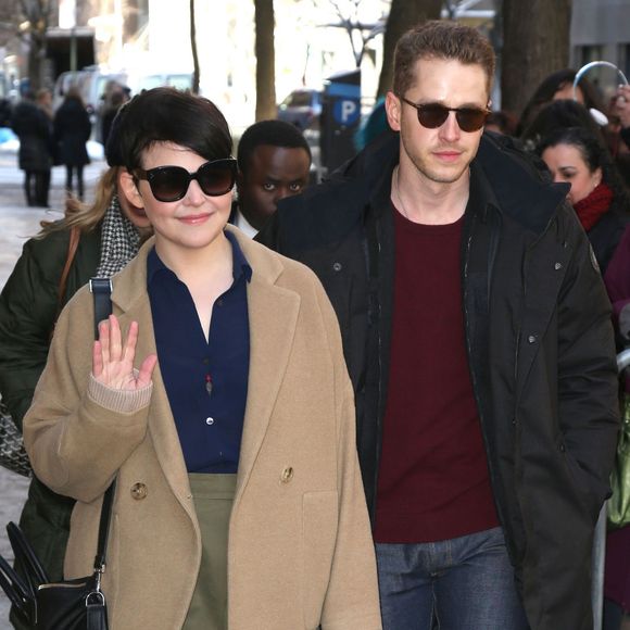 Ginnifer Goodwin et Josh Dallas se rendent aux studios de la ABC à New York, le 6 mars 2015 New York City06/03/2015 - New York