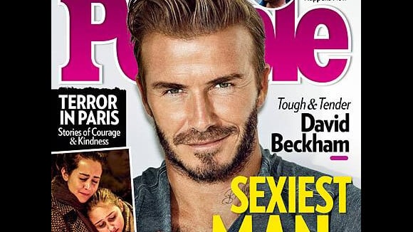 David Beckham, "Homme le plus sexy" : Son fils Brooklyn étonné !