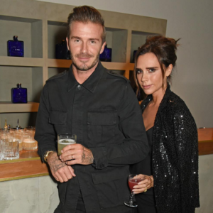 David et Victoria Beckham à Londres, le 22 septembre 2015.