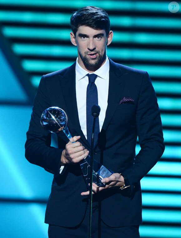 Michael Phelps aux ESPY Awards au Nokia Theatre L.A. Live de Los Angeles, le 17 juillet 2013