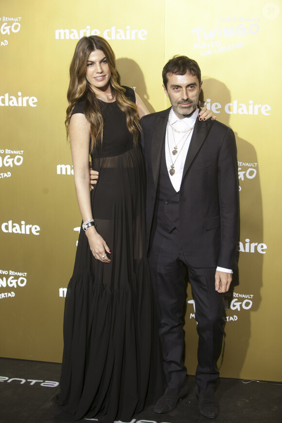 Bianca Brandolini and Giambattista Valli attend the Marie-Claire awards ceremony in Madrid, Spain, November 19, 2015. Photo by Victor Blanco/AlterPhotos/ABACAPRESS.COM20/11/2015 - Madrid