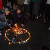 Hommage aux victimes des attentats de Paris une semaine après place de la République - Paris le 20 Novembre 2015 - © Lionel Urman / Bestimage Paris