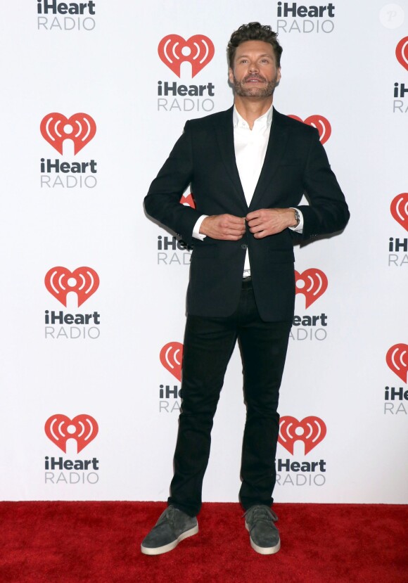 Ryan Seacrest au 1er jour du Festival de musique de iHeartRadio à Las Vegas, le 18 septembre 2015