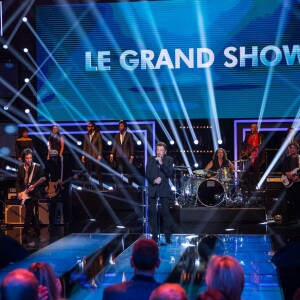 Exclusif - Enregistrement le 28 octobre de l'émission "Le Grand Show : Spécial Johnny Hallyday". Diffusion sur France 2 le 28 novembre ©Cyril Moreau/Bestimage.