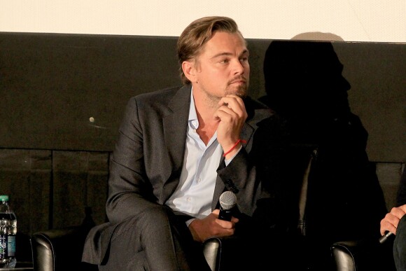 Leonardo DiCaprio lors d'une projection spéciale de The Revenant à New York le 24 novembre 2015.