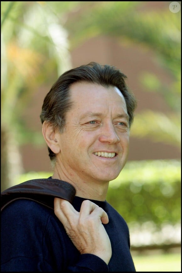 Bernard Giraudeau lors du festival du film de Marrakech en 2004.