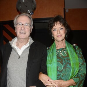 Bernard Le Coq et Anny Duperey - People en backstage du spectacle d'Alex Lutz à l'Olympia de Paris le 25 janvier 2014.