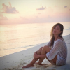 Photo Instagram de Nicole Scherzinger, en vacances aux Maldives, novembre 2015