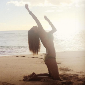 Nicole Scherzinger à Hawaï fin novembre 2015