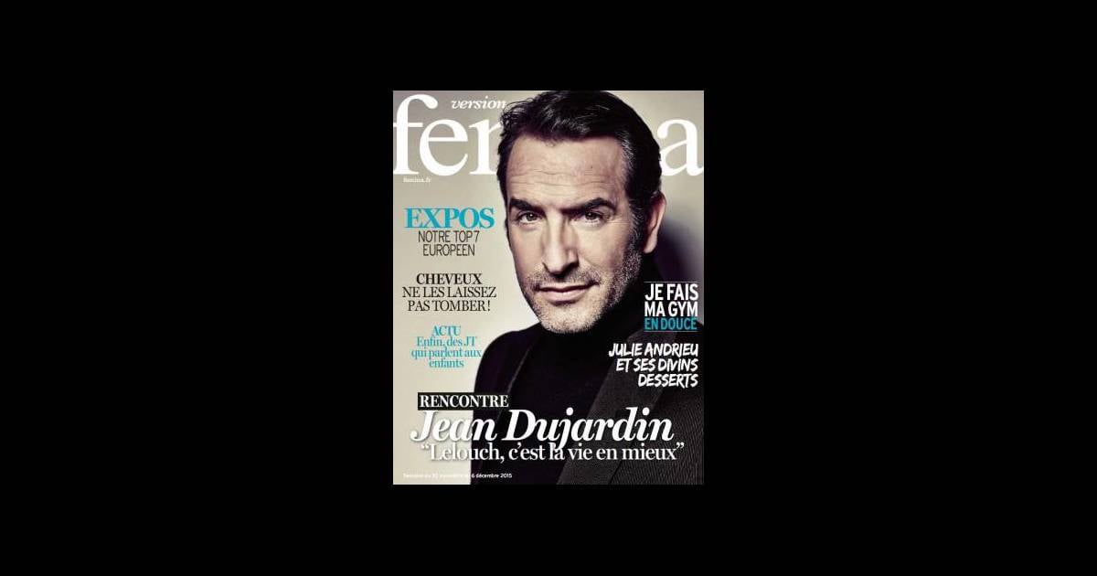 Jean Dujardin En Couverture De Version Femina, Supplément Du JDD (30 ...