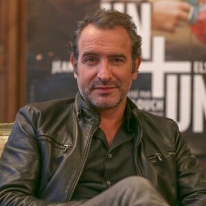 Jean Dujardin - Conférence de presse du film "Un + une" à Lille le 4 novembre 2015.