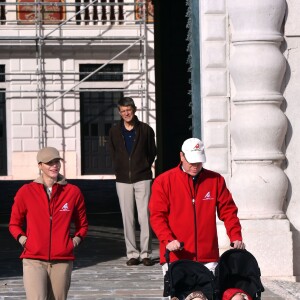 Le prince Albert II de Monaco et la princesse Charlene ont participé avec leurs jumeaux le prince Jacques et la princesse Gabriella, dimanche 29 novembre 2015, à une "Marche pour le Climat" organisée à Monaco par la Fondation Prince Albert II en prélude à la COP21, sommet sur le réchauffement climatique du 30 novembre au 11 décembre à Paris. © Bruno Bebert / Bestimage