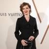 Louise Bourgoin assiste au vernissage de l'exposition "Volez, Voguez, Voyagez - Louis Vuitton" au Grand Palais. Paris, le 3 décembre 2015.