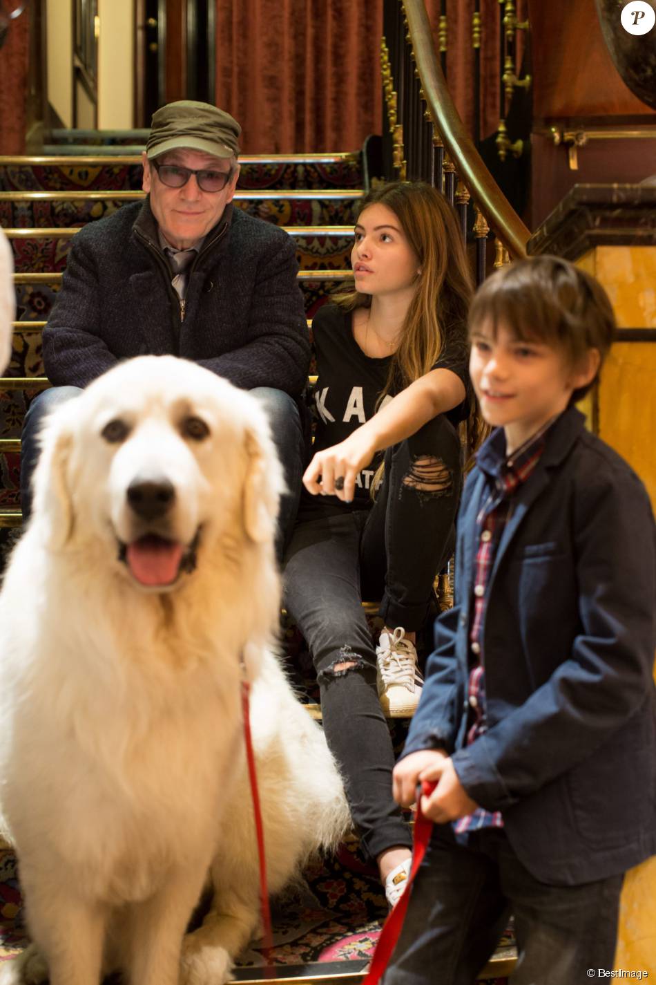 Exclusif Prix Spécial Tcheky Karyo Thylane Blondeau Et Félix Bossuet Avant De Se Rendre à L