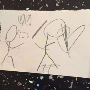 Laure Manaudou, le tendre dessin de sa fille, le 4 décembre 2015.