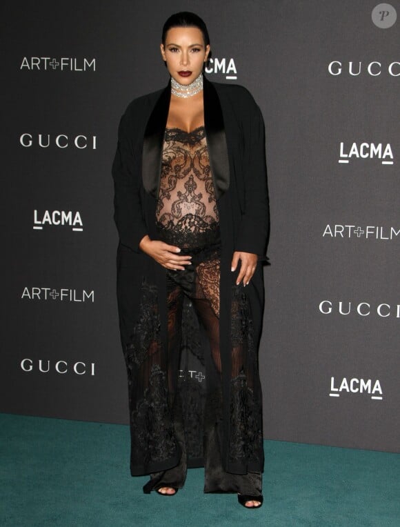 Kim Kardashian au gala "Art+Film" 2015 du LACMA. Los Angeles, le 7 novembre 2015.