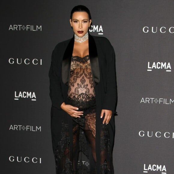 Kim Kardashian au gala "Art+Film" 2015 du LACMA. Los Angeles, le 7 novembre 2015.