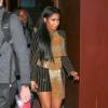 Nicki Minaj est allée dîner avec des amis au restaurant Crustacean à Beverly Hills, Los Angeles, le 18 novembre 2015