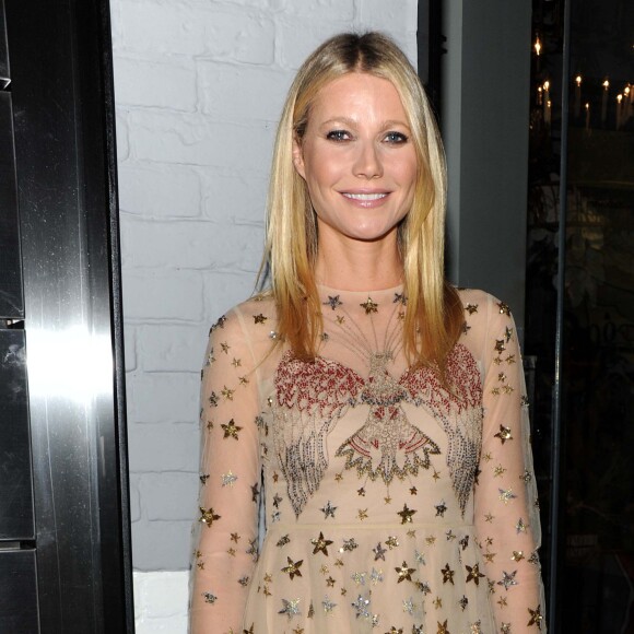 Gwyneth Paltrow à l'inauguration de sa boutique Goop Mrkt à New York et le lancement de la collection capsule Valentino x Goop, le 2 décembre 2015.