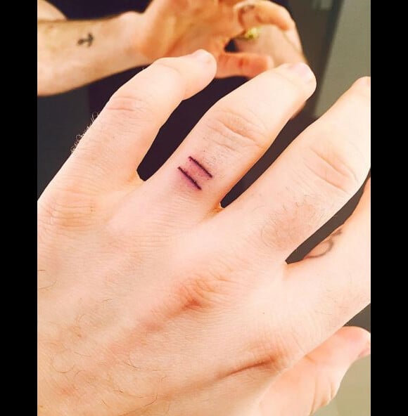 Sam Smith a dévoilé ses tatouages sur Instagram, le 8 décembre 2015