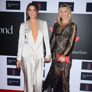 Alex Spencer et Bambi Northwood Blyth lors du 2e Diamond Ball annuel organisé par Rihanna et l'association The Clara Foundation au Barker Hanger à Los Angeles, le 10 décembre 2015.