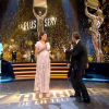 Karine Ferri enceinte dans l'émission Les Z'awards de la télé sur TF1. Le 11 décembre 2015.