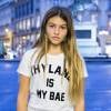 Thylane Blondeau, la fille de Véronika Loubry, lance sa collection "Thylane" chez Elevenparis le 4 novembre 2015.